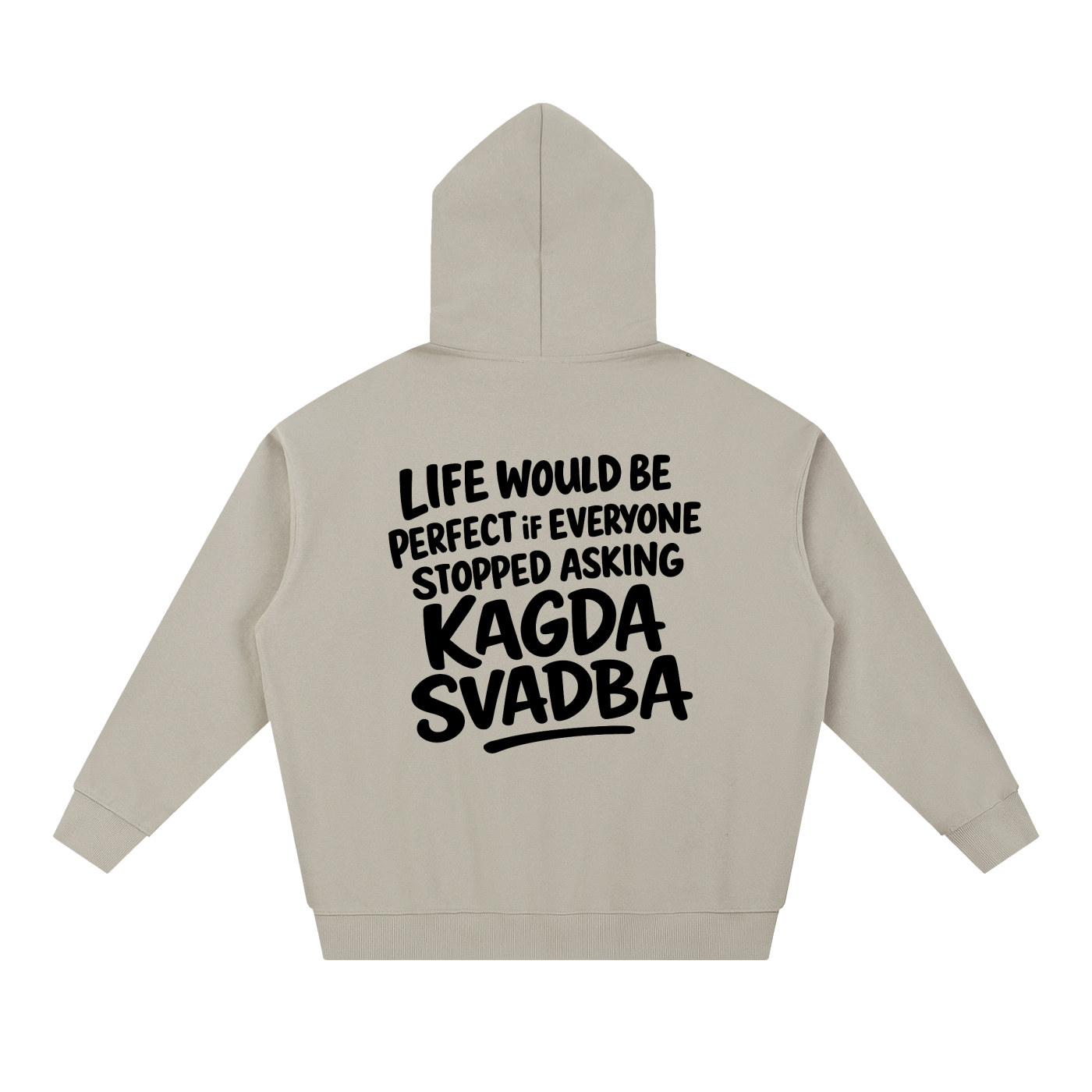 KAGDA SVADBA HOODIE INVIS