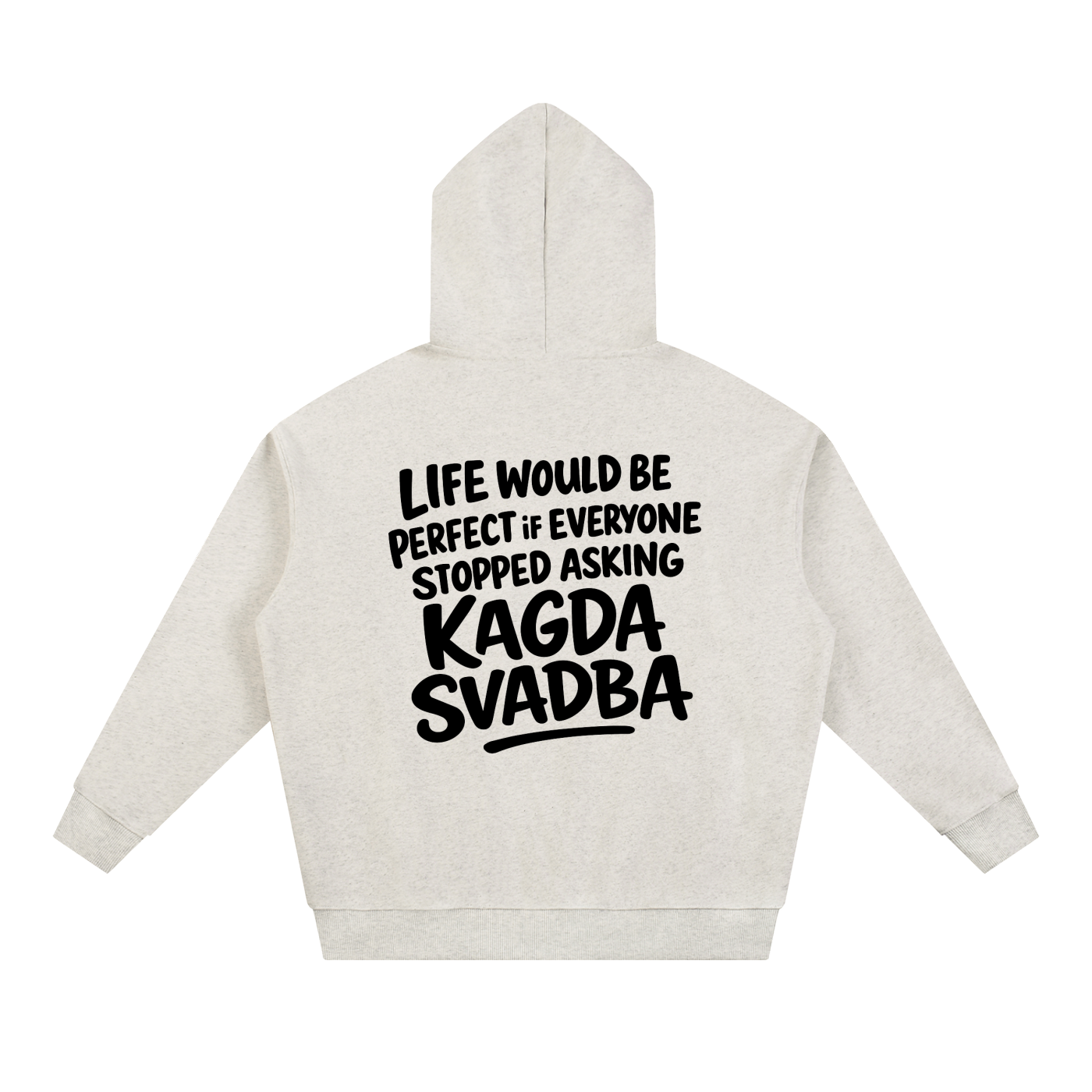 KAGDA SVADBA HOODIE INVIS