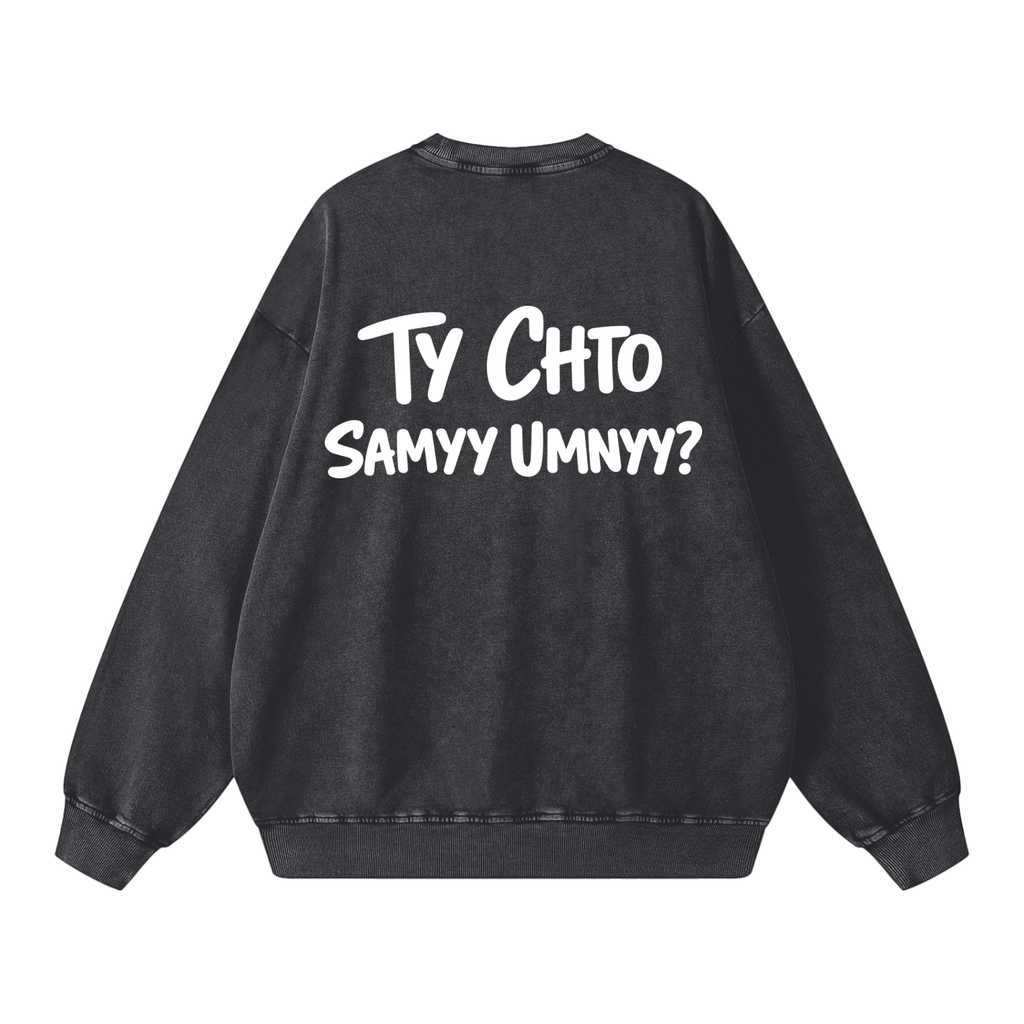 TY CHTO WASHED SWEATSHIRT