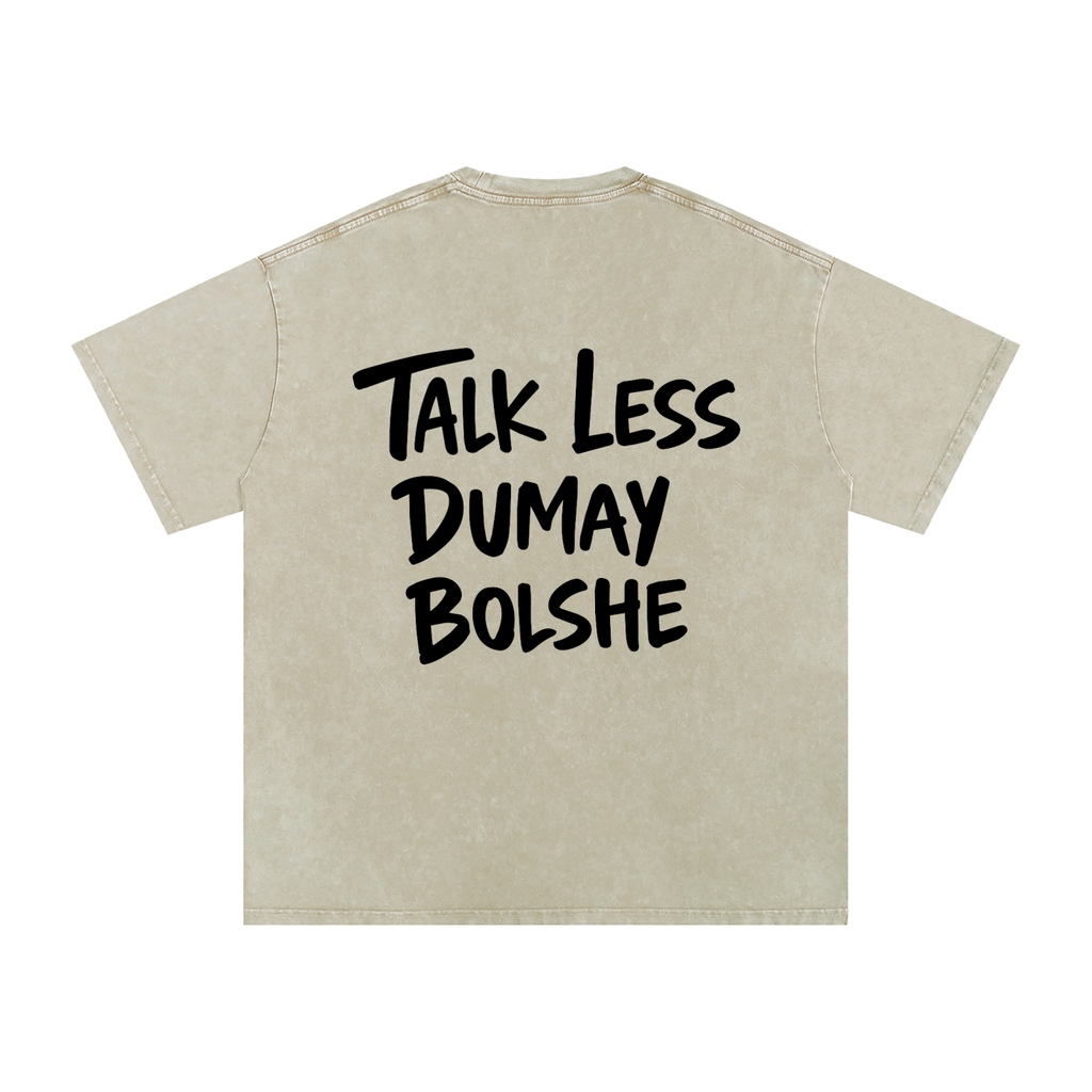 TALK LESS WASHED T-SHIRT INVIS