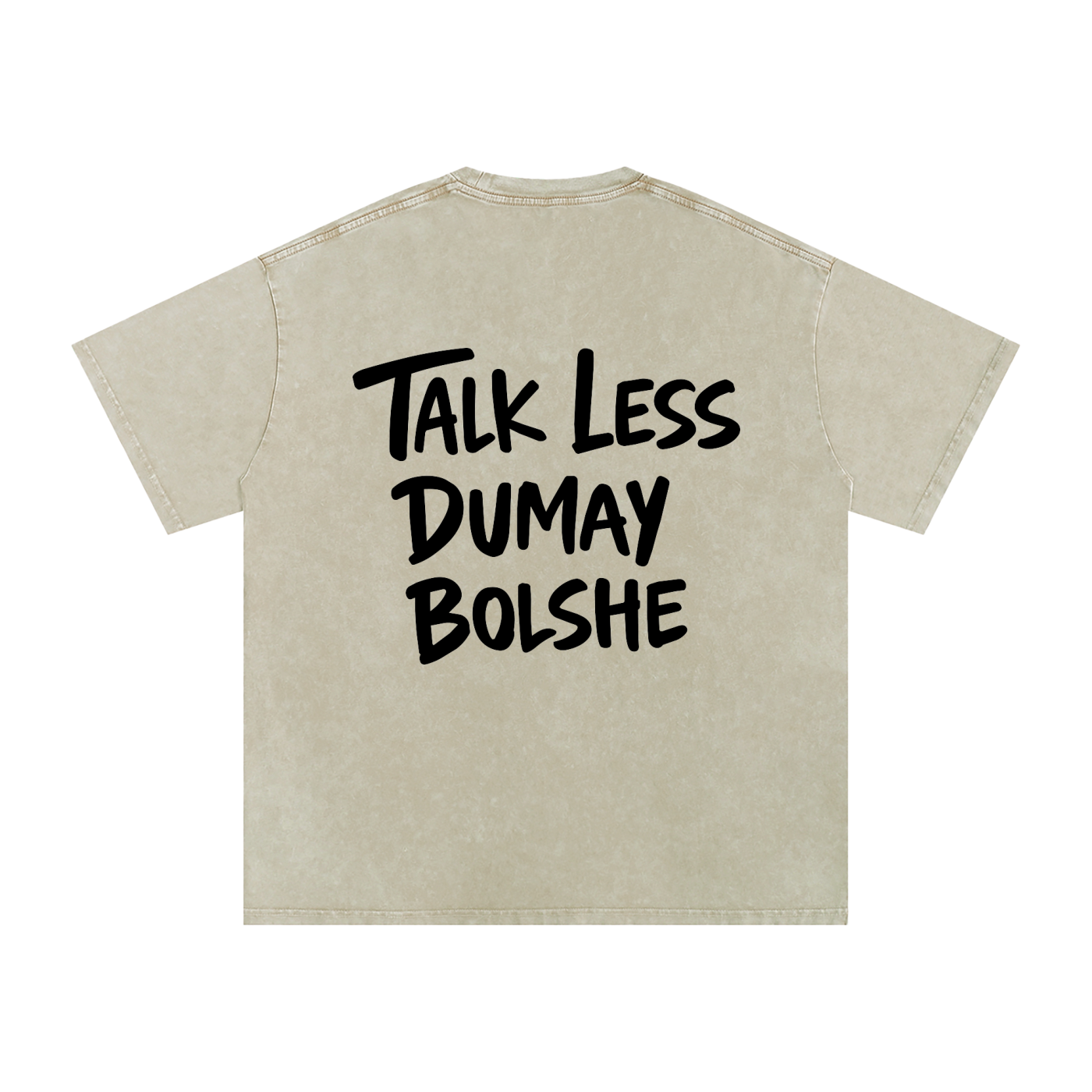 TALK LESS WASHED T-SHIRT INVIS