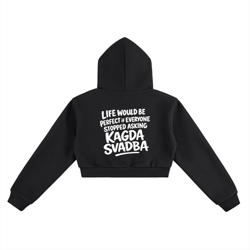 KAGDA SVADBA CROPPED HOODIE