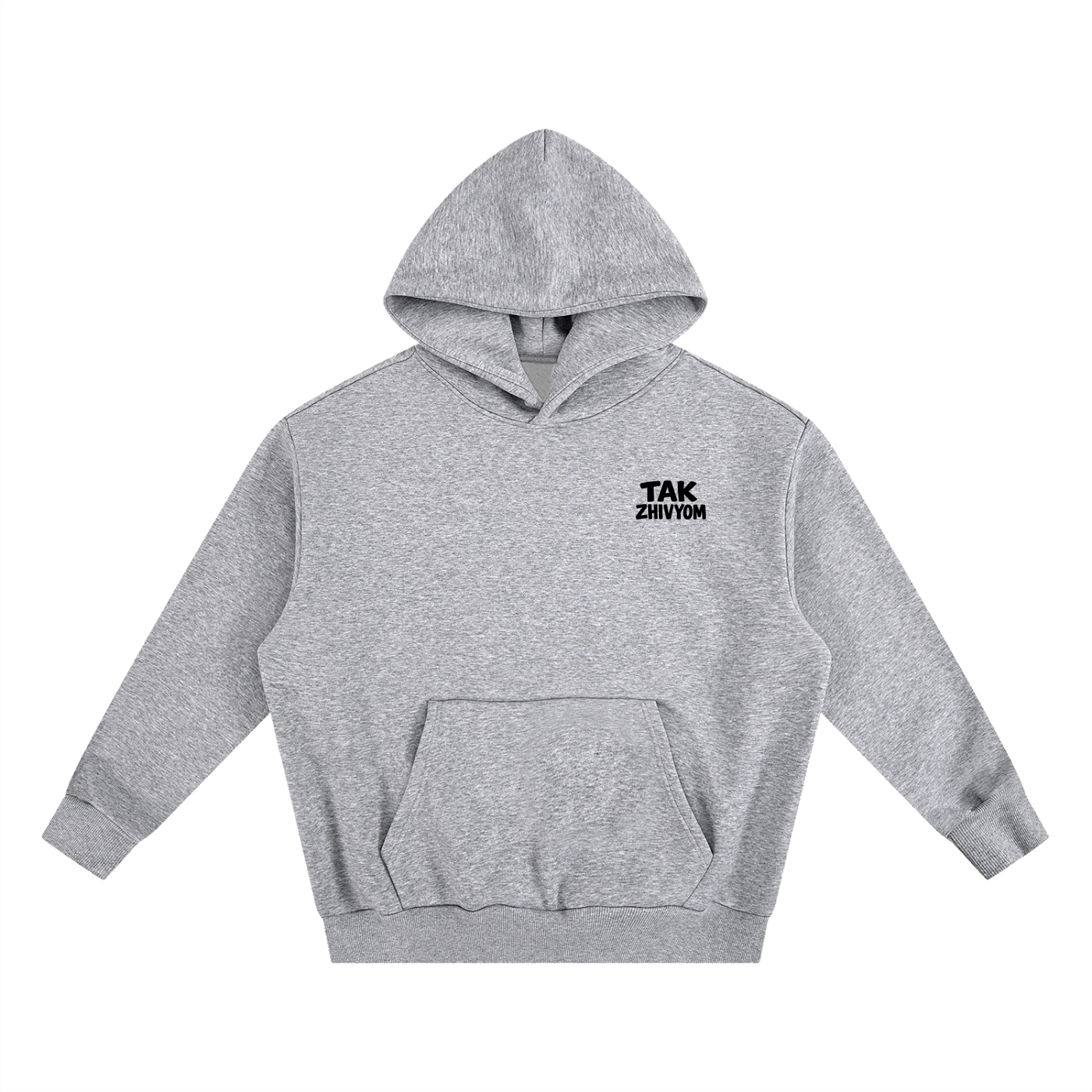 LIFE IS TOO SHORT FLEECE HOODIE INVIS