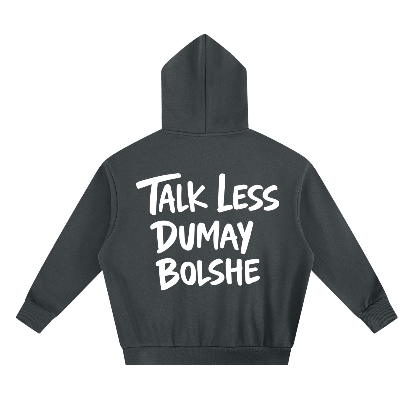 TALK LESS FLEECE HOODIE