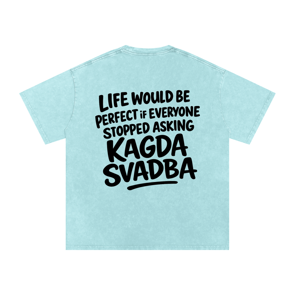 KAGDA SVADBA WASHED T-SHIRT INVIS