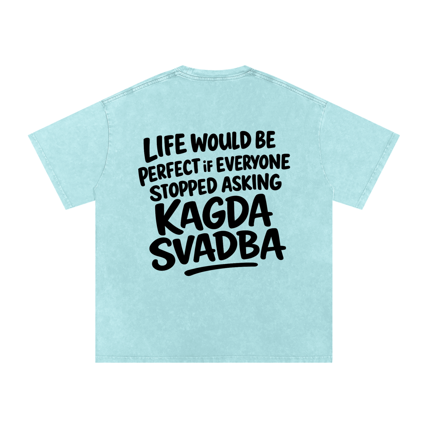 KAGDA SVADBA WASHED T-SHIRT INVIS