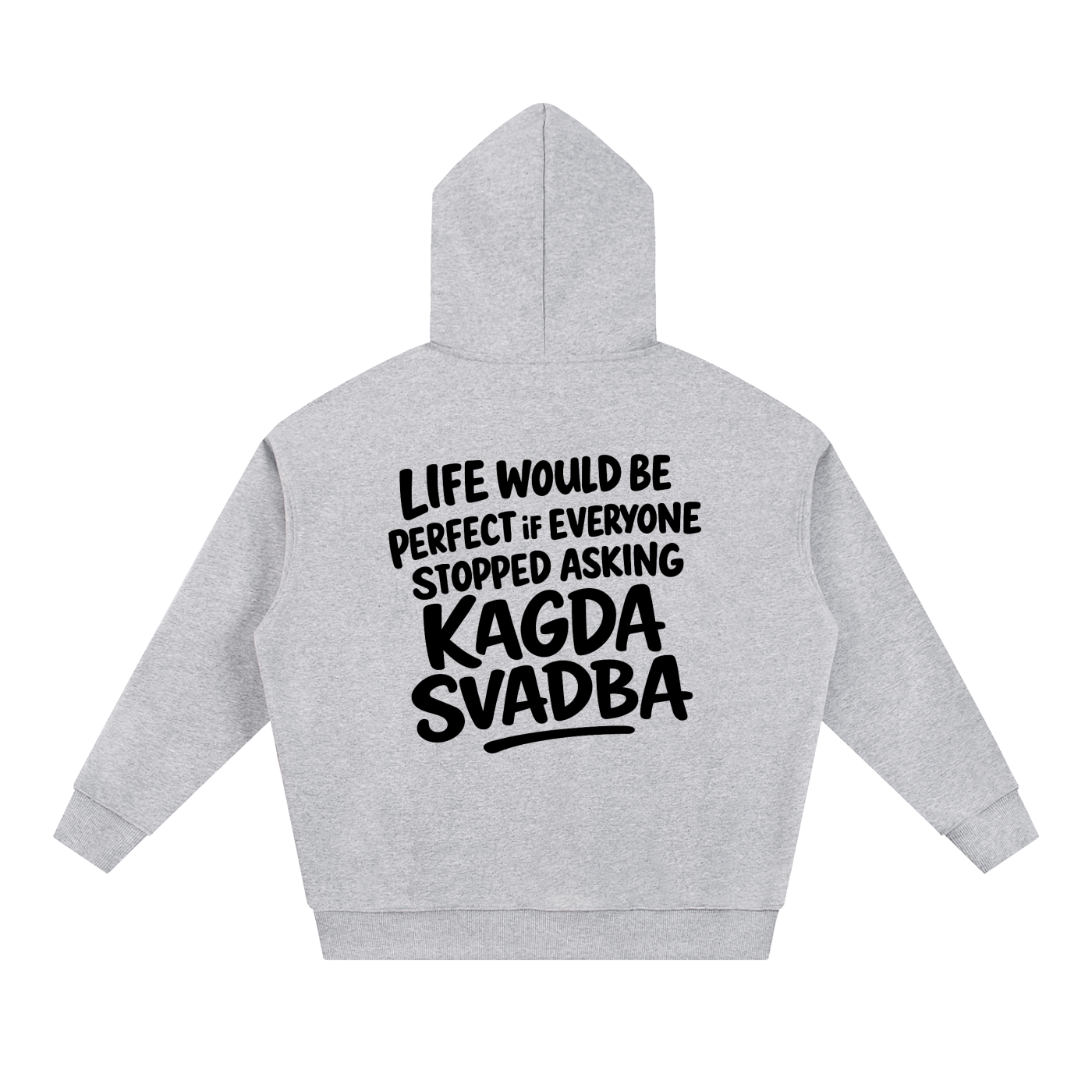 KAGDA SVADBA HOODIE INVIS