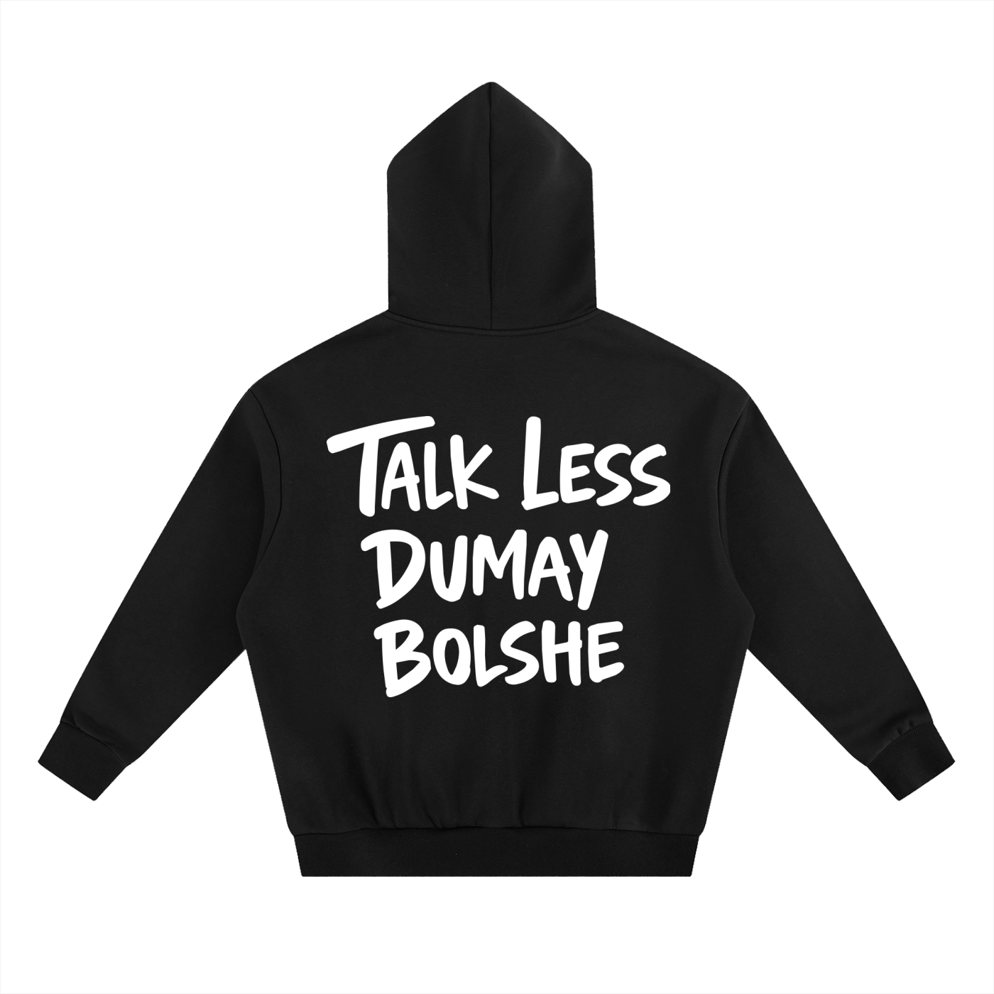 TALK LESS FLEECE HOODIE