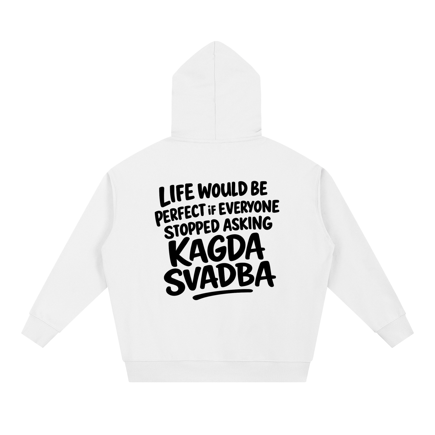KAGDA SVADBA HOODIE INVIS