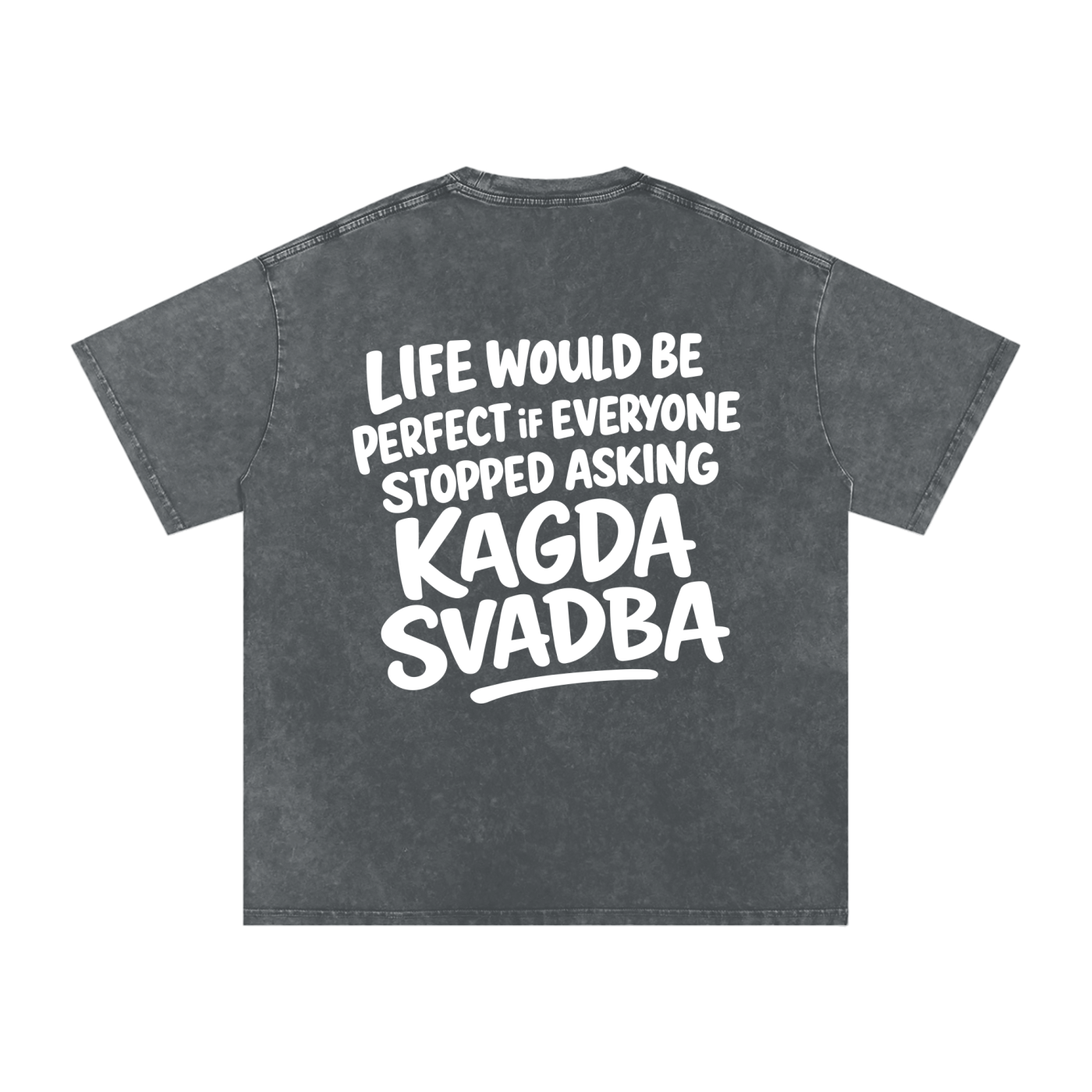 KAGDA SVADBA WASHED T-SHIRT