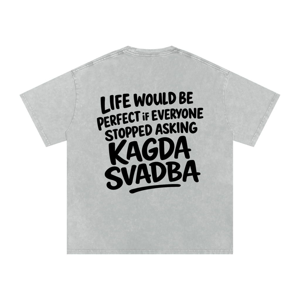 KAGDA SVADBA WASHED T-SHIRT INVIS