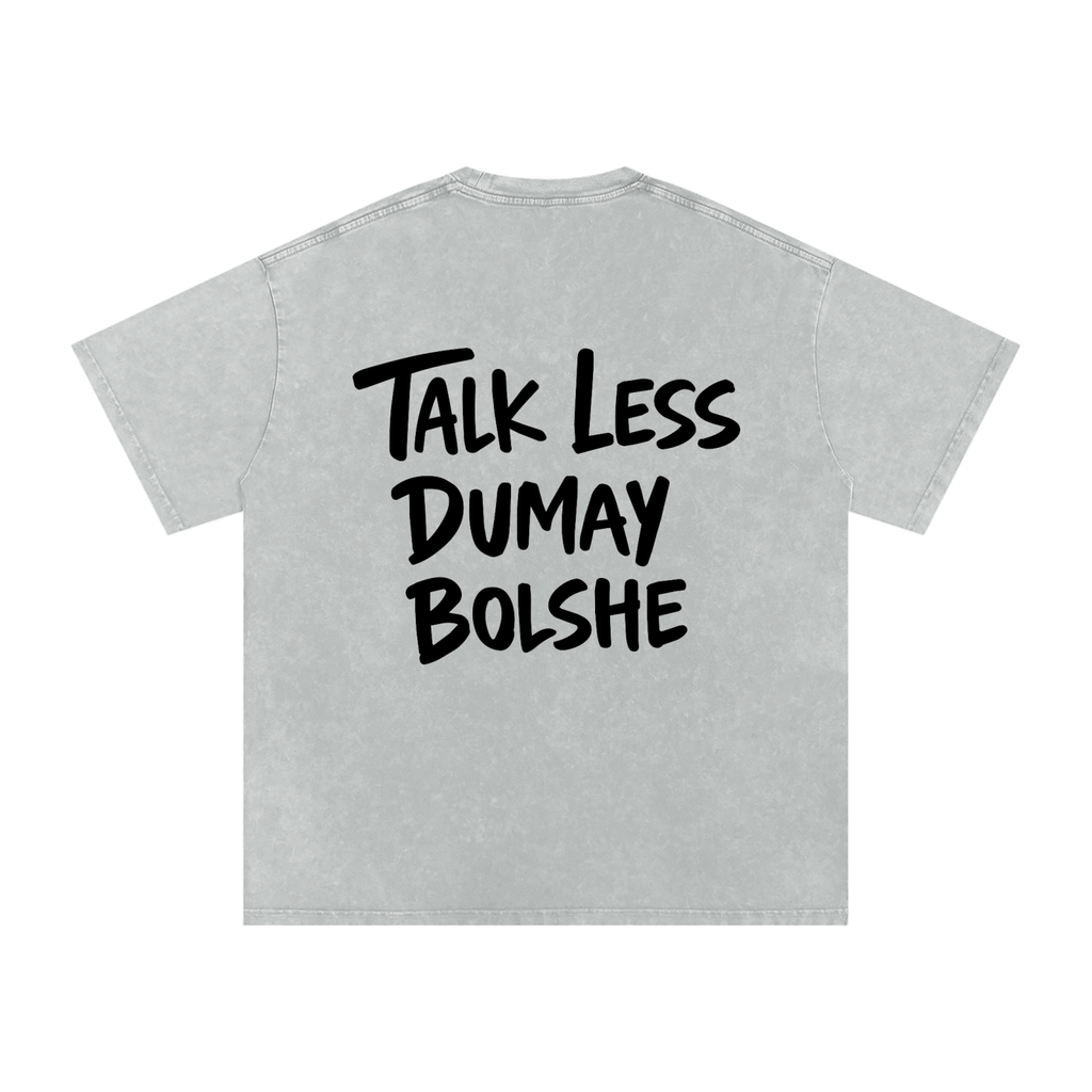 TALK LESS WASHED T-SHIRT INVIS