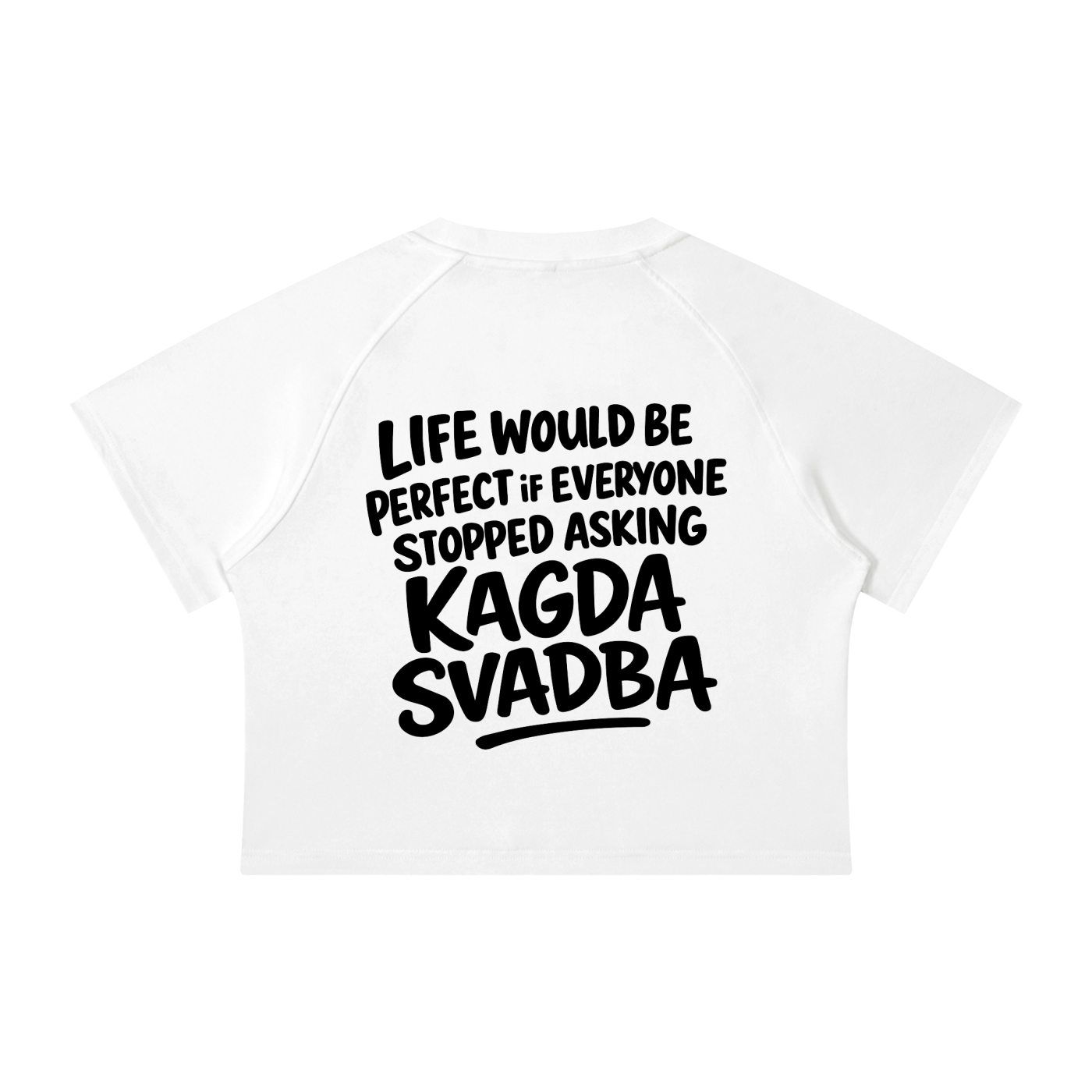 KAGDA SVADBA CROP WASHED SHIRT INVIS