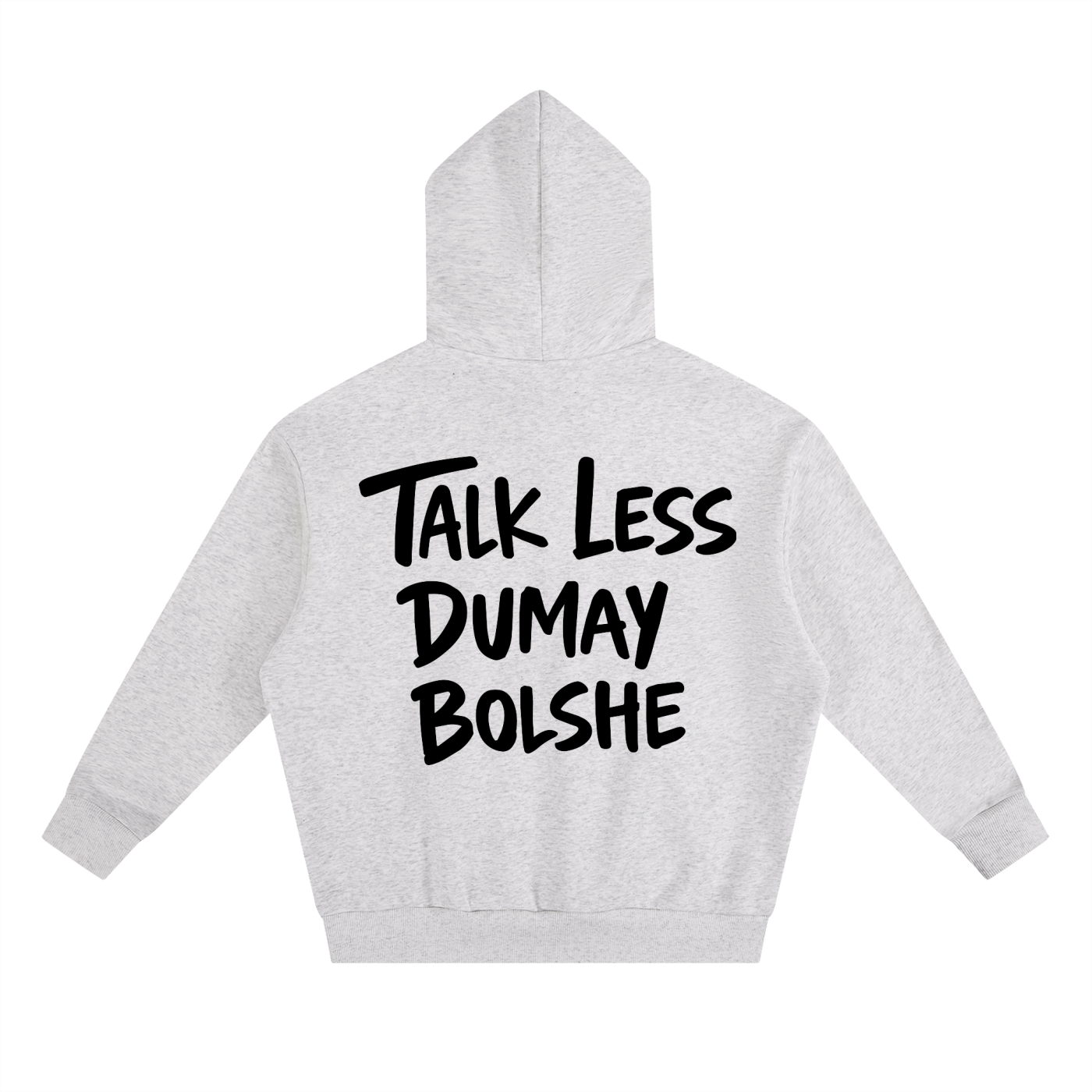 TALK LESS FLEECE HOODIE INVIS