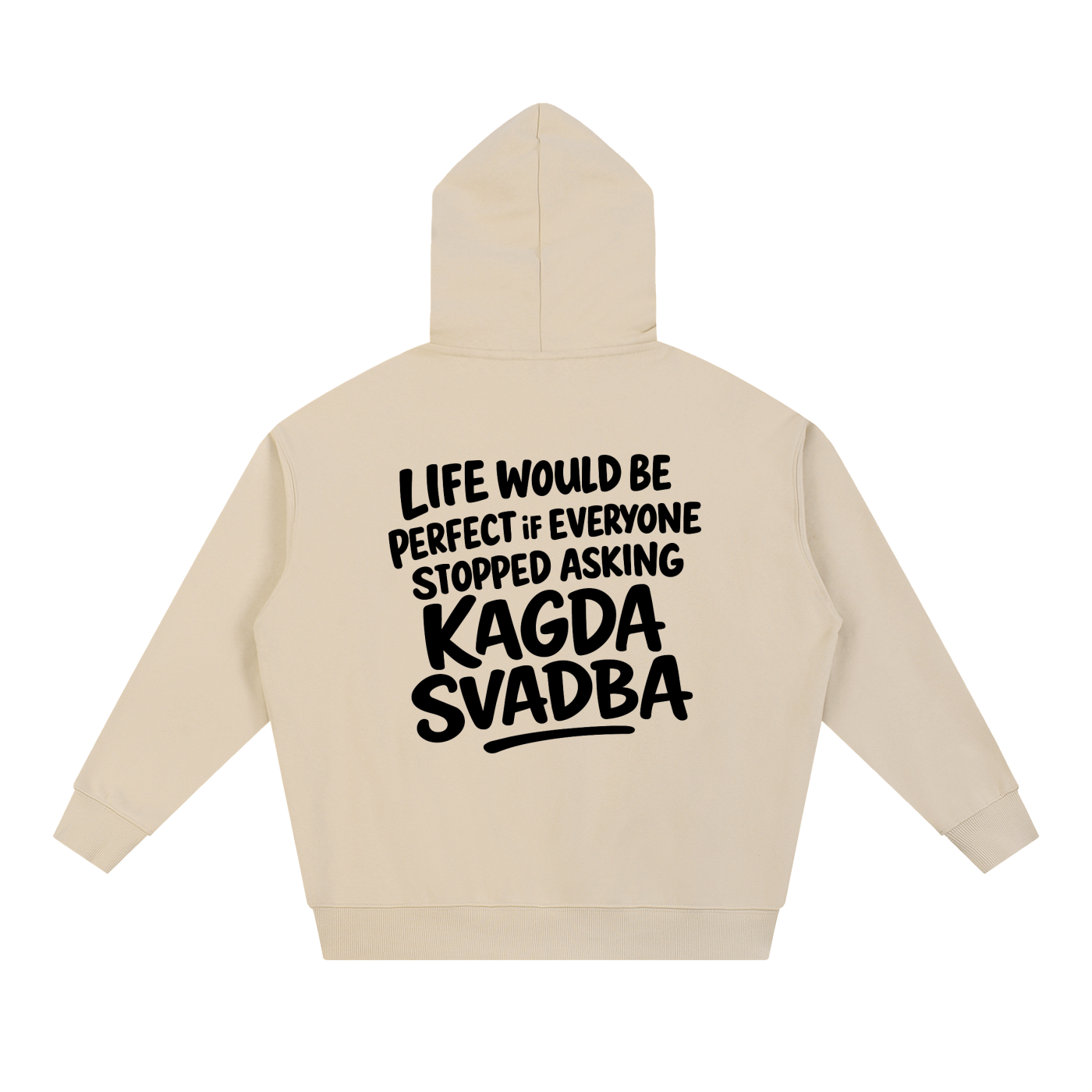 KAGDA SVADBA HOODIE INVIS