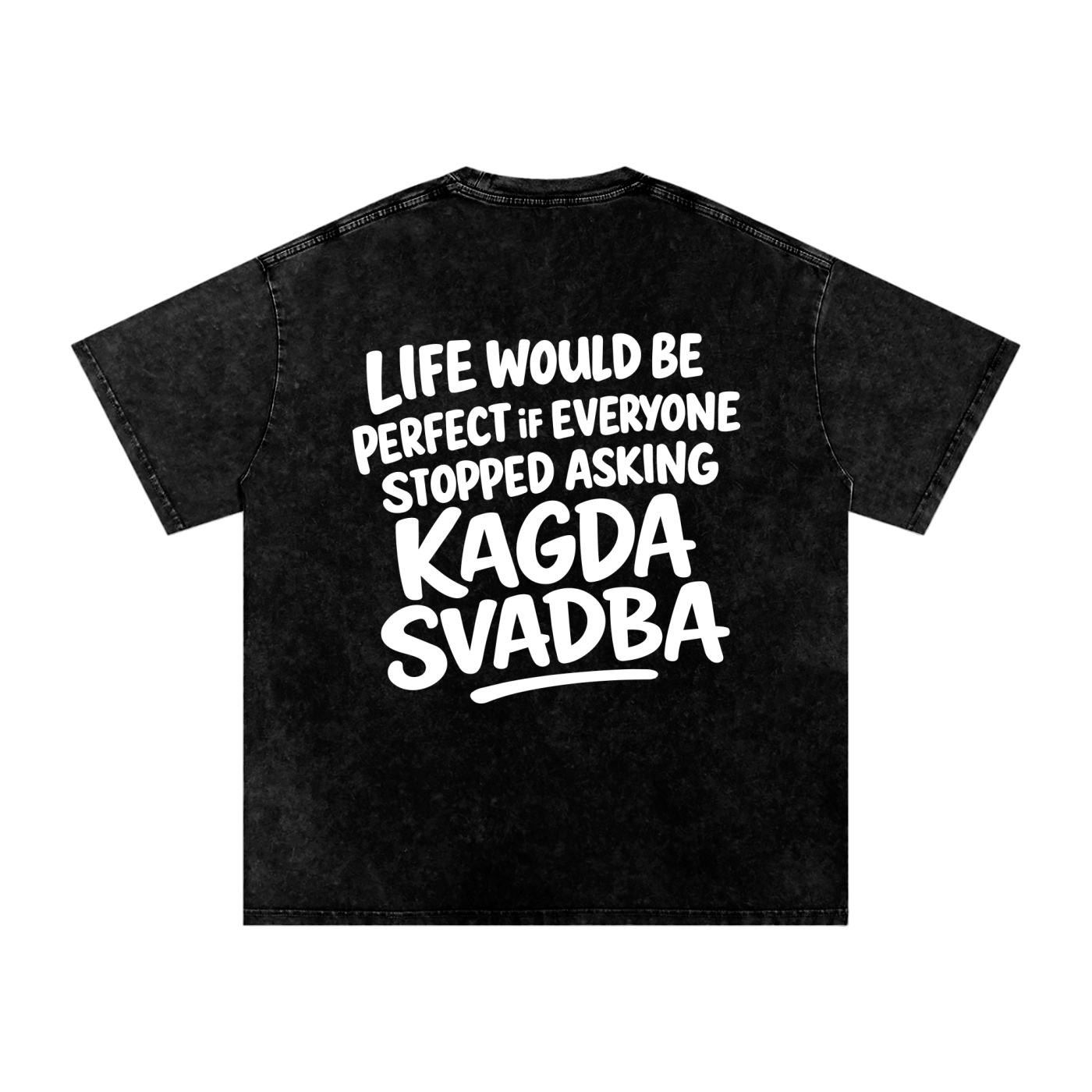 KAGDA SVADBA WASHED T-SHIRT