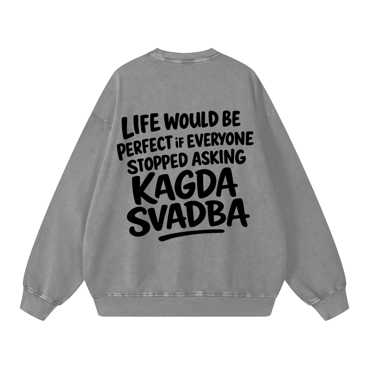 KAGDA SVADBA WASHED SWEATSHIRT