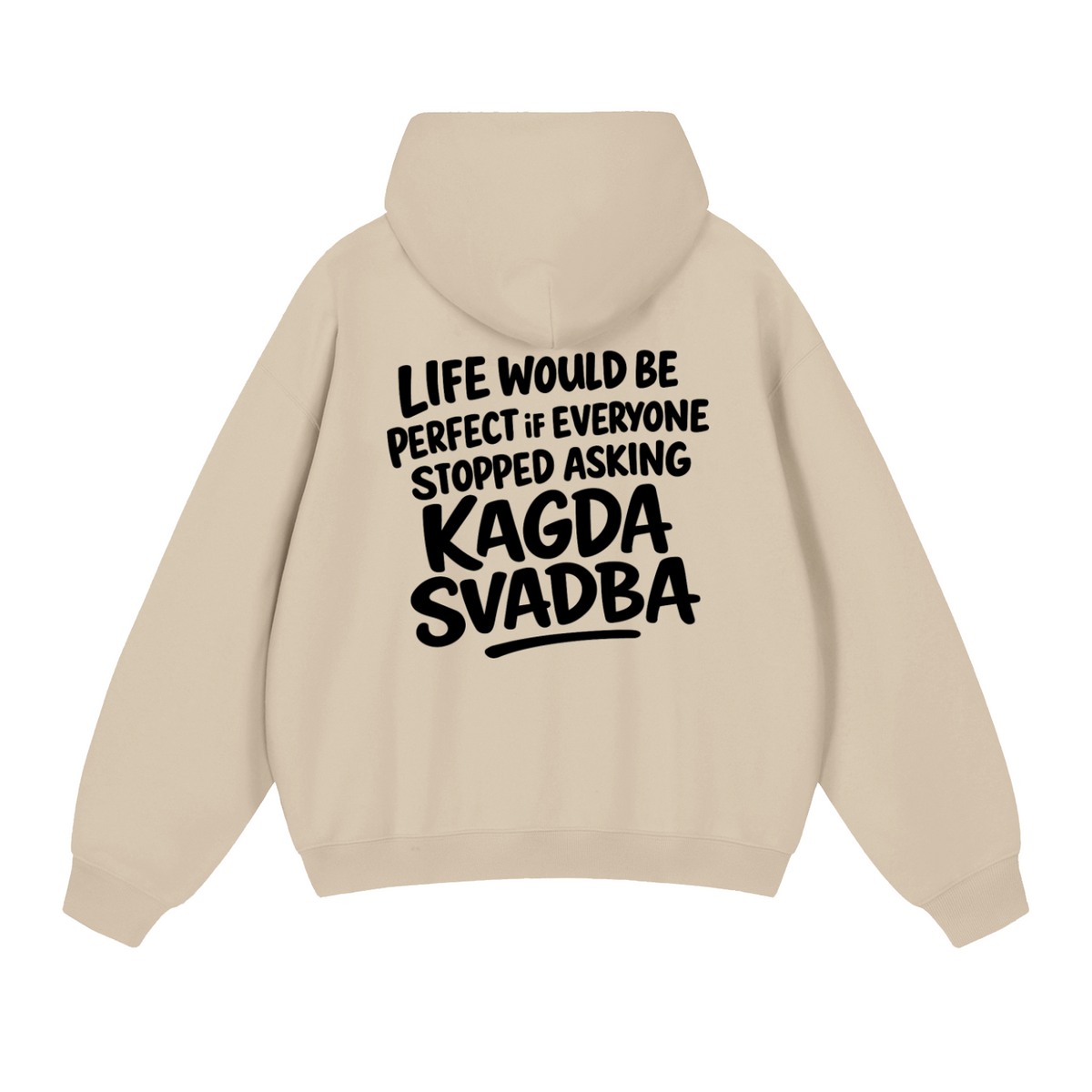 KAGDA SVADBA HOODIE INVIS