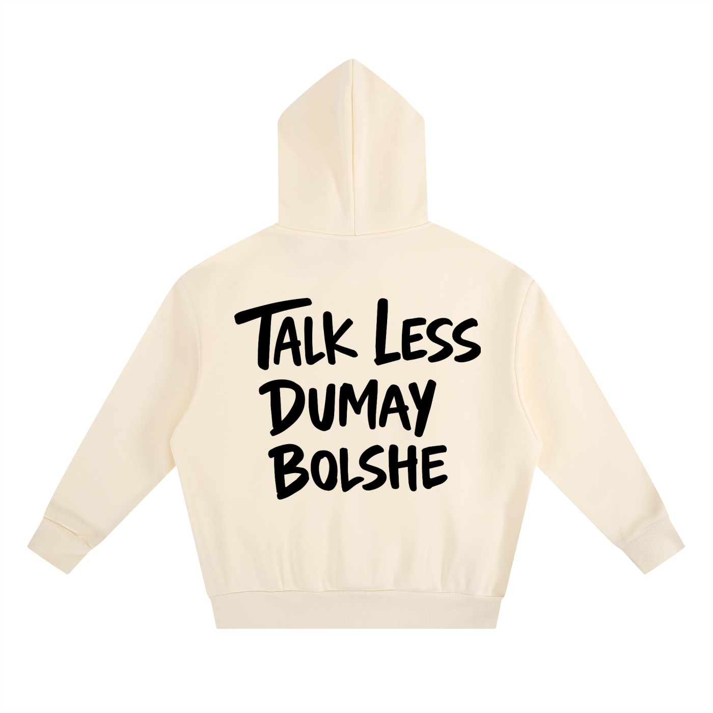 TALK LESS FLEECE HOODIE INVIS