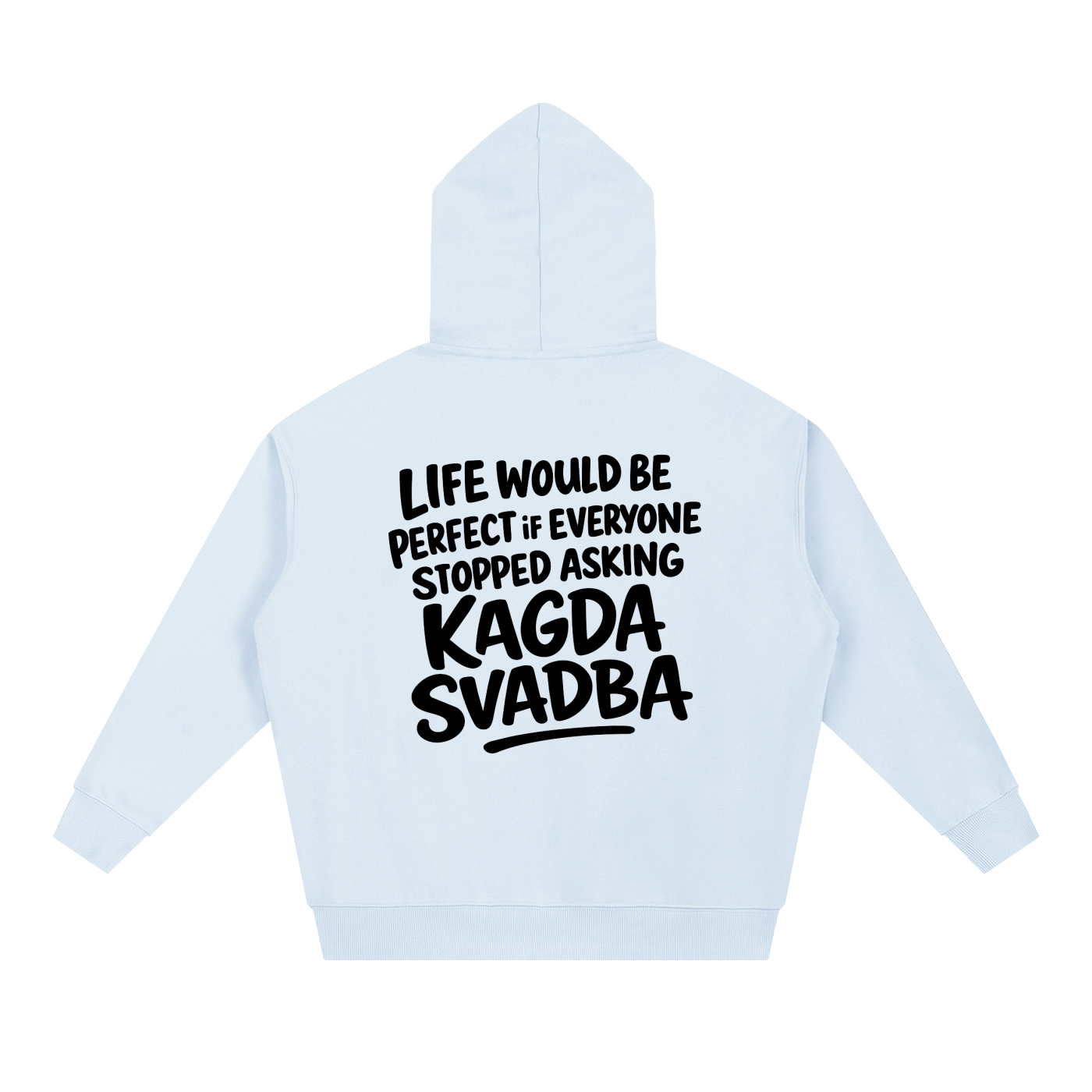 KAGDA SVADBA HOODIE INVIS
