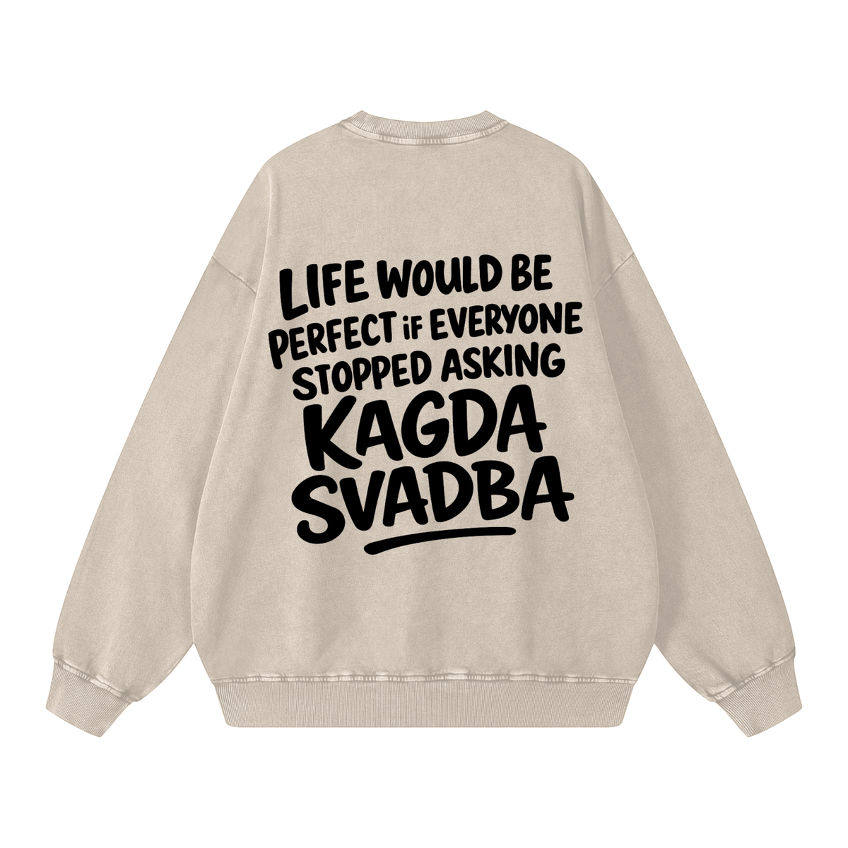 KAGDA SVADBA WASHED SWEATSHIRT