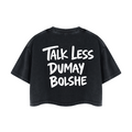 TALK LESS CROP T-SHIRT  INVIS