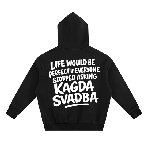 KAGDA SVADBA FLEECE HOODIE
