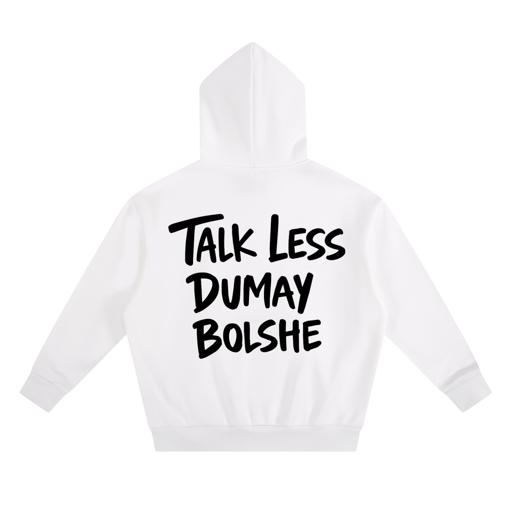 TALK LESS FLEECE HOODIE INVIS