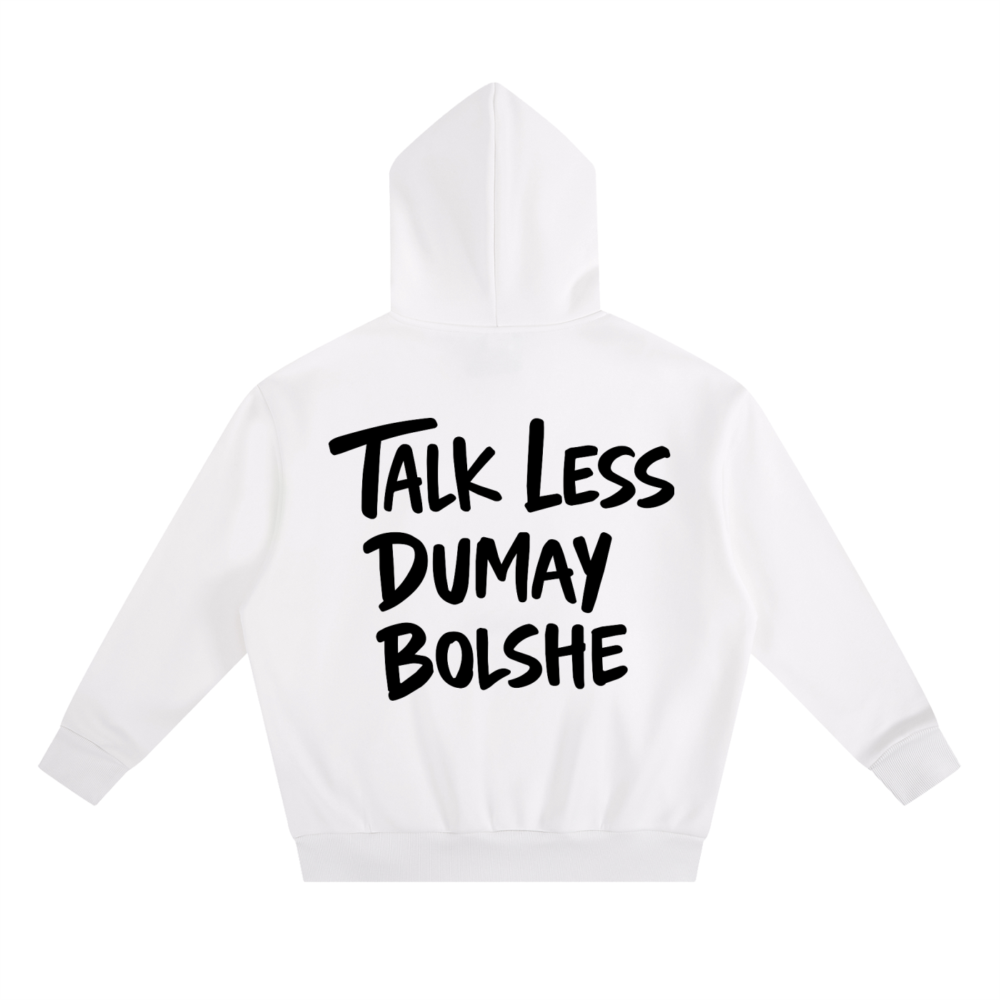 TALK LESS FLEECE HOODIE INVIS
