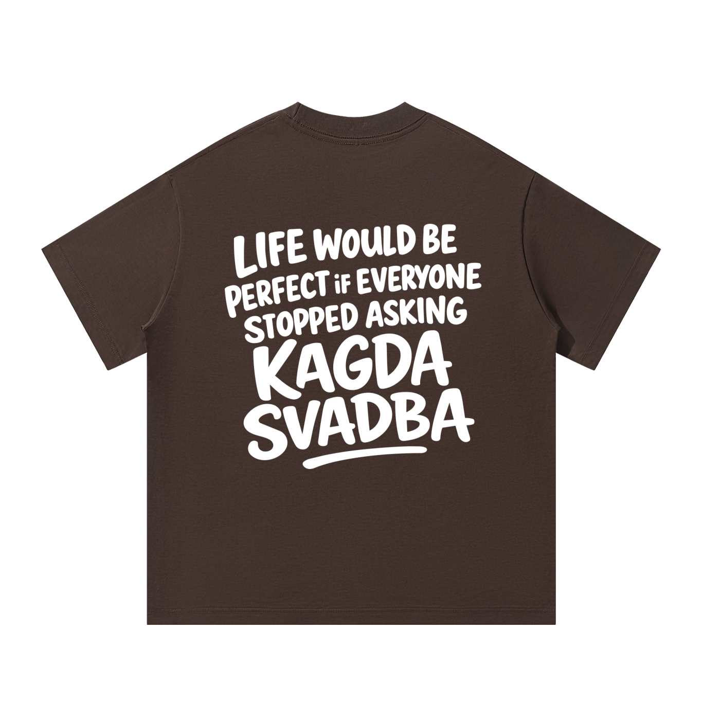 KAGDA SVADBA OVERSIZED T-SHIRT