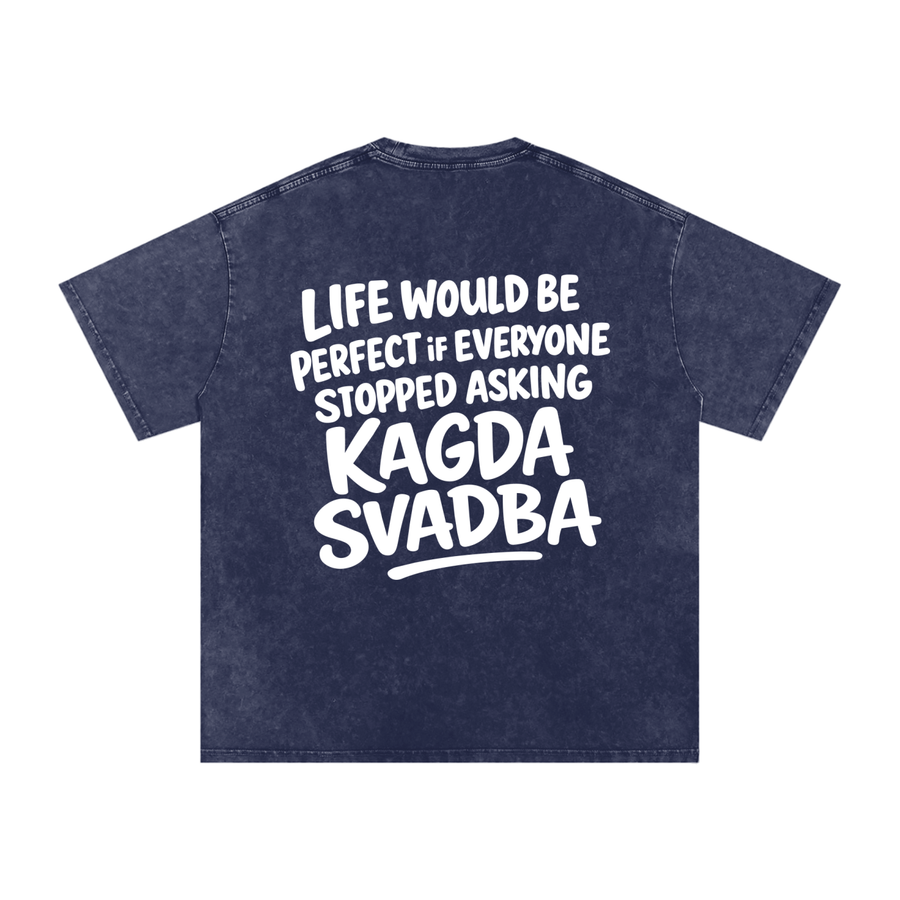 KAGDA SVADBA WASHED T-SHIRT