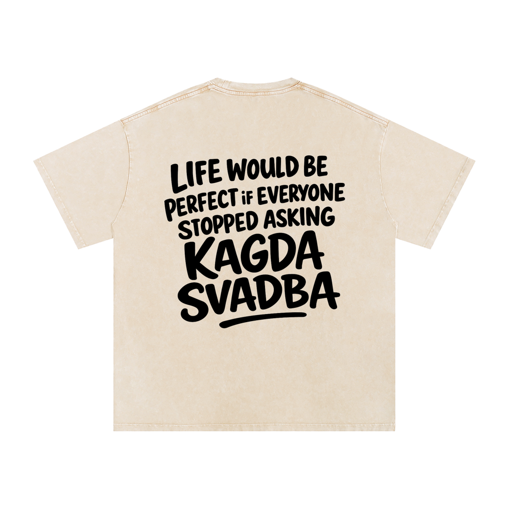 KAGDA SVADBA WASHED T-SHIRT INVIS