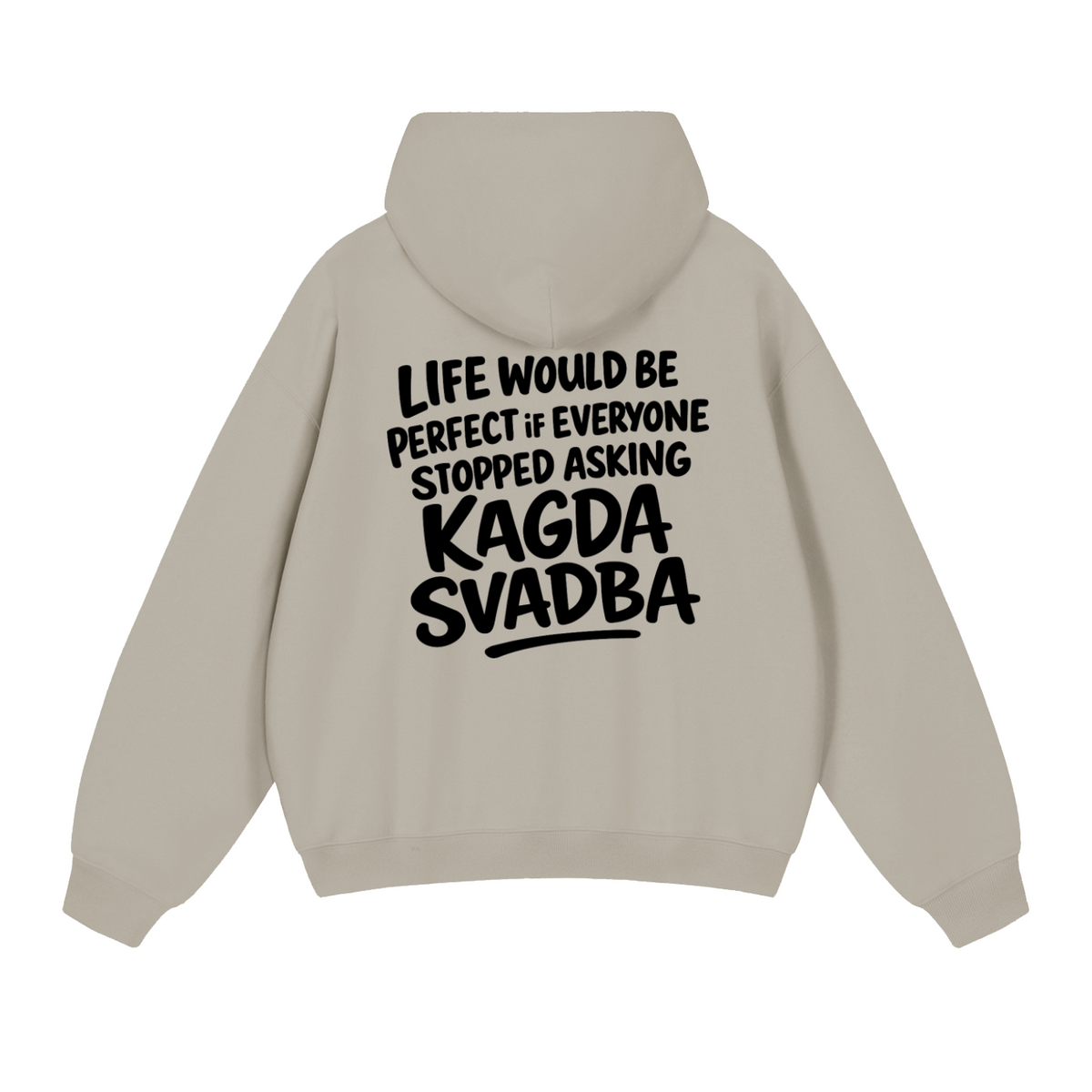 KAGDA SVADBA HOODIE INVIS