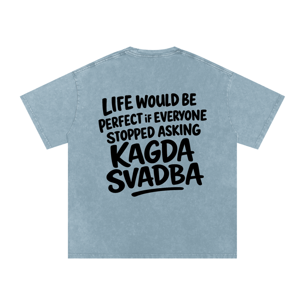KAGDA SVADBA WASHED T-SHIRT INVIS