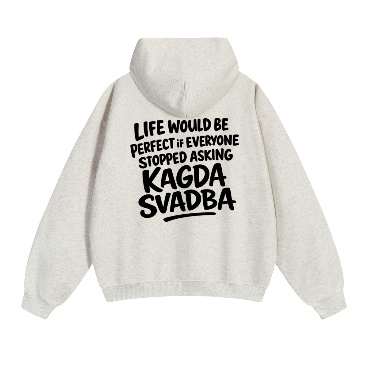 KAGDA SVADBA HOODIE INVIS