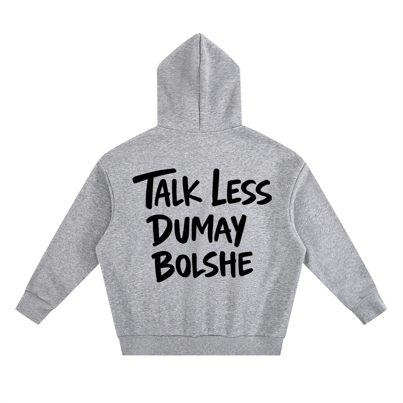 TALK LESS FLEECE HOODIE INVIS